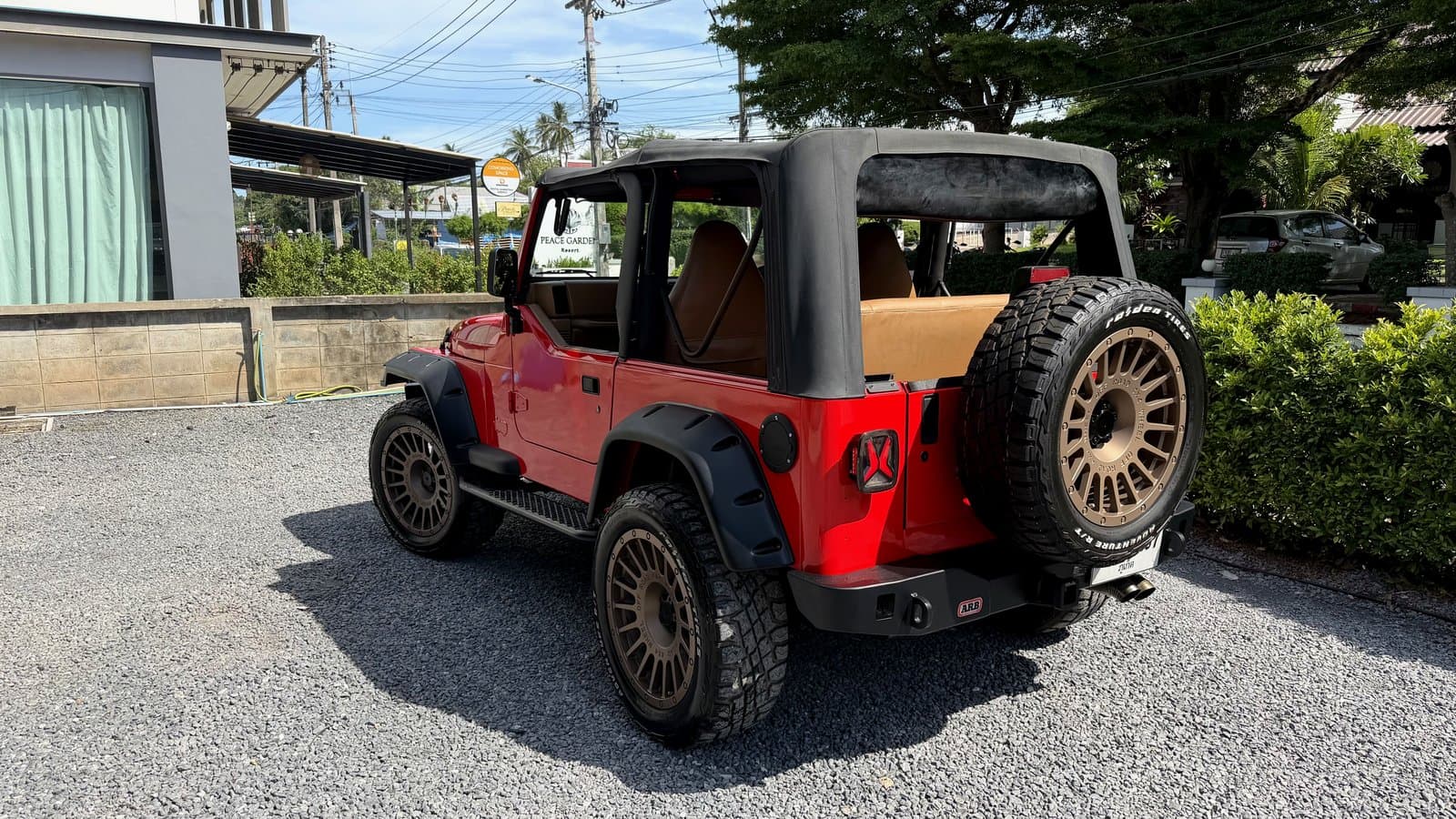 Rear view